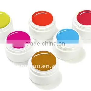 6 Solid Color UV Builder Gel Nail Art 5ML HN946 thumbnail-1