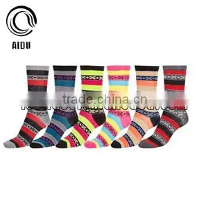 Custom Solid Striped Child Knitted Cotton Socks thumbnail-3