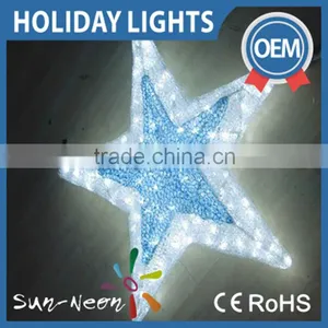 Shining Led Star Light Flashing Outdoor Christmas Star Lights Fancy Clear Star Shape Christmas Lights thumbnail-2