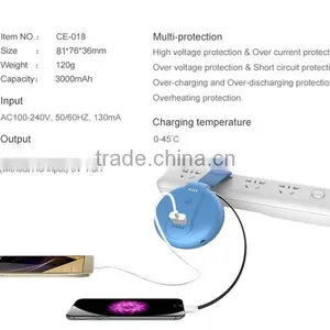 2016 the Perfect Christmas Gifts 3000mah Charger Power Bank thumbnail-2
