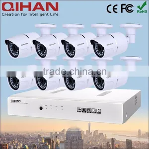Qihan Top Brand 720p/1080p Analog, Hybird, Network 8CH CCTV Security Camera System thumbnail-2