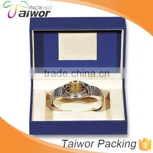 Watch Packaging Box With a Display Window,paper and Plastic Jewelry Box With a Velvet Pillow Base thumbnail-1