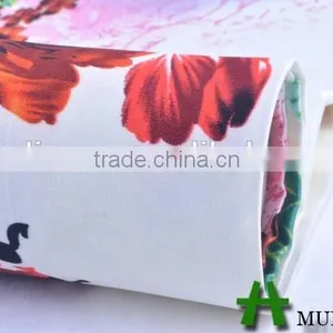 Mulinsen Textile Fashion Floral Pattern Fabric Polyester Satin Clothes thumbnail-2