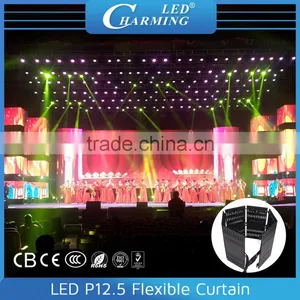 Outdoor Led Advertising Display Screen Cheap Price/flexible Led Screen for Stage Back Light thumbnail-3