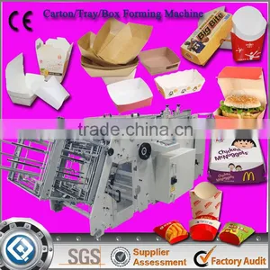 QH-9905 Machine To Make Cardboard Boxes Food Boxes. thumbnail-1