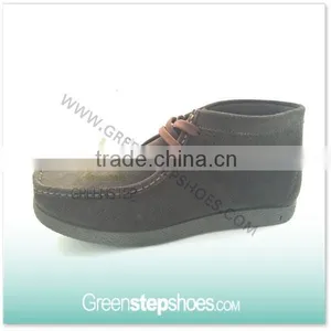Flat Leather Shoes Lace up Leather Shoe For Men thumbnail-1