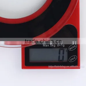TKP416(Red) Electronic Digital Kitchen Scale thumbnail-4