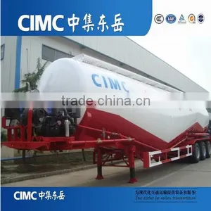 CIMC Direct Factory 60T Cement Bulk Carrier Semi Trailker For Sale thumbnail-2