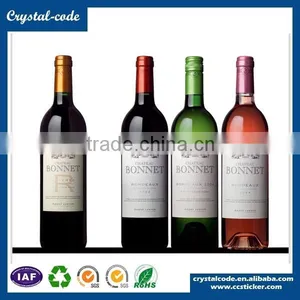 Print Paper Manufacturers Adhesive Wine Label Paper Plastic Wine Bottle Label thumbnail-2