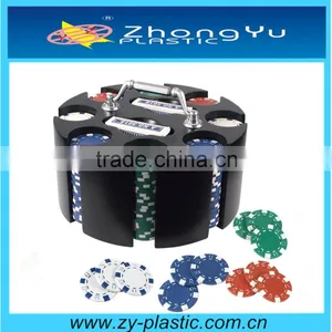 Plastic Holder With Poker Chips thumbnail-1