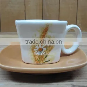 Coffee and Tea Cup and Soucer Set for Breakfast Supplier's Choice thumbnail-1