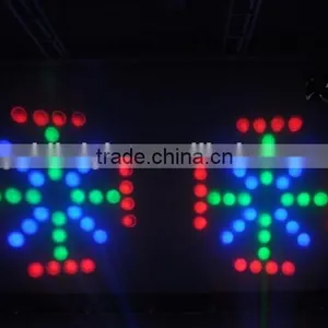 2 Head Moon Flower Light Dmx dj Club Entertainment Equipment Led Stage Effect Light thumbnail-2