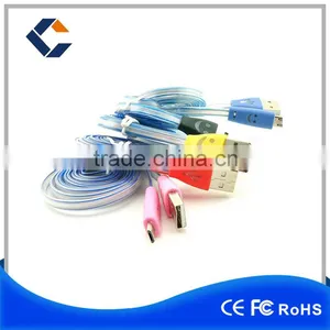 Sync Charger Led Usb Cable Micro Phone Led Usb Cable For Charger, High Quality Led Phone Cable thumbnail-1