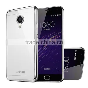 C&T Soft Flexible Ultra Thin Gel TPU Transparent Back Plating Bumper Case Cover for Meizu Pro 5 thumbnail-5