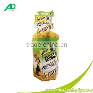 4C Printed Cardboard Recycling Dump Bins for Chocolate thumbnail-1