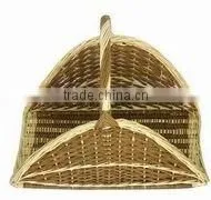 Log Wicker Basket thumbnail-1