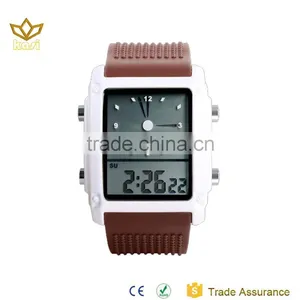 Backlight Watch Dial Multiple Silicone Strap Watch 1086 thumbnail-5