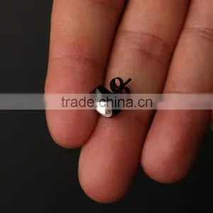 Made In China Stainless Steel Rhinestone Paved Cartilage Stud Earrings thumbnail-2