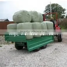 Four Wheel Farm Flat Pack Trailers,flatbed Semi Trailer for Tractor Used,transporter for Agriculture Wood Forest Trailer thumbnail-5