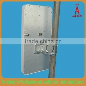 AMEISON 2.4GHz 5GHz 15dBi Dual Band Dual Polarized MIMO Wall Mount Flat Patch Panel Wireless Wifi Antenna thumbnail-3