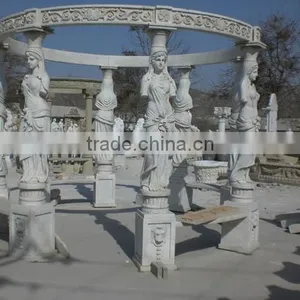 China Competitive Price Natural Stone Angle Wings Pavilion Design for Landscape thumbnail-5