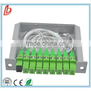 Wholesale Insertion SC Apc 1*8 Fiber Optical Splitter, FTTH 1*8 SC Apc Optic Fiber Splitter thumbnail-1