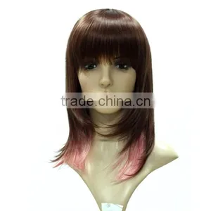 Factory Price Straight Cheap Stock Cosplay Wholesale Synthetic Wigs thumbnail-2