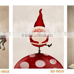 Home Decoral Cartoon Christmas Paintings for Kids thumbnail-3