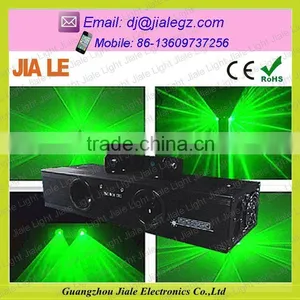 Green Double Tunnel Stage Laser Lighting Projector thumbnail-1