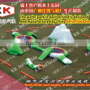Inflatable Floating Water Slide,inflatable Water Sport thumbnail-1