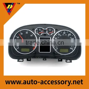 Chrome Dial Ring Surrounds for vw Golf Mk4 Parts thumbnail-1