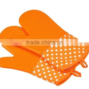 2016 Lengthened Cotton Oven Mitt,silicone Oven Mitt thumbnail-5