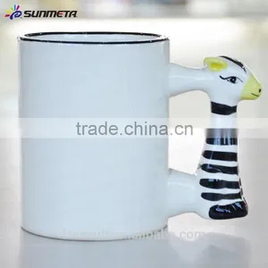 11oz Souvenir Sublimation Drinkable Animal Shaped Mugs thumbnail-4
