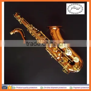 Professional Tenor Saxophone Dark Gold Saxophone/coffe Gold Saxophone thumbnail-1