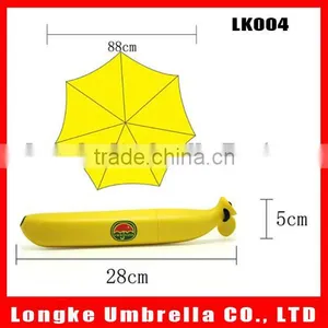 [LK004]2013 New Style Banana Umbrella Three Folding Umbrella thumbnail-1