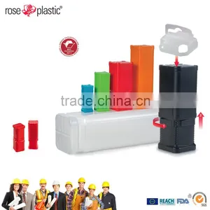Round Square Plastic Block Tubes Packaging for ISO Taper Toolholders BK thumbnail-2