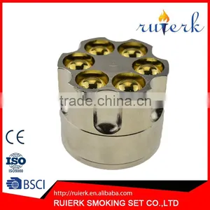 New Arrival High Quality Bullet Shape Metal Herbal Herb Cigar Tobacco Grinder Smoke Crusher Hand Muller Stainless Steel 817 thumbnail-1