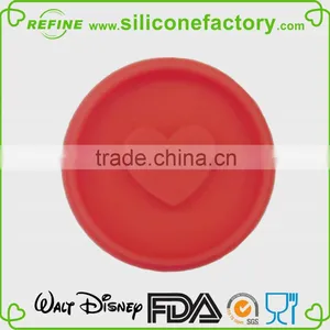 Customize and Fashionable LOVE HEART Silicone Cookie Stamps With Wooden Handle thumbnail-1