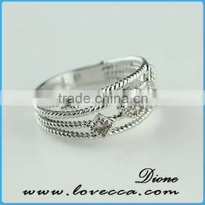 2015 Fashion Jewelry Ring!latest Weddingring Design!micro Pave Diamond Setting Ring-new Wholesale China Silver Ring thumbnail-2