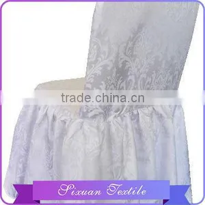 New Products 10 Years Experience Floor Length White Spandex Chair Covers thumbnail-1