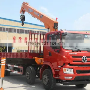 Hand Operated Lifting Equipment on Truck, Model No.:SQ12S4, 12ton Truck Crane With Telescopic Booms. thumbnail-3