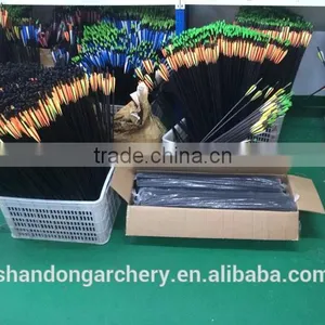30 Inch Pure Carbon Arrows With Plactic Feather Vane for Sale thumbnail-3
