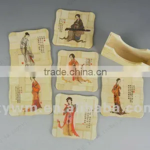 Bamboo Square and Round Coaster thumbnail-1