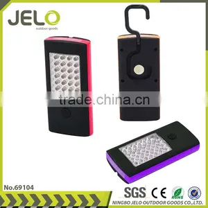Ningbo JELO Super Bright 24+4LED Work Light 28LED Working Lamp With Hook Magnet thumbnail-1