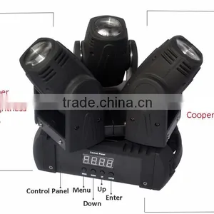 LED RGBW Three Head Light/ Beam Moving Head Light/ Washer Factory Price thumbnail-3