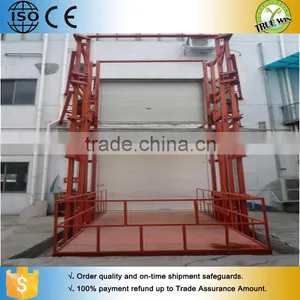 HIGH Transport Construction Material Telescopic Ladder /Guide Hydraulic Lifting Platform thumbnail-3