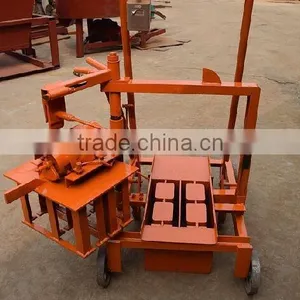 Low Cost Block Making Machine Making QMR2-45,concrete Block Laying Machines thumbnail-6