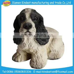 Lovely Ceramic Resin Animal Sculpture/resin Dog Sculpture for Sale thumbnail-2