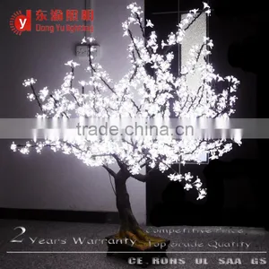 2016 Year White Light Cherry Blossom Artificial Bonsai Light Tree thumbnail-1
