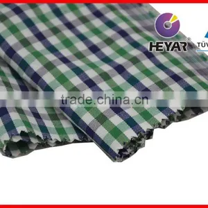 Clolor Yarn Fabric Plaid 100% Cotton Shirt Fabric thumbnail-1